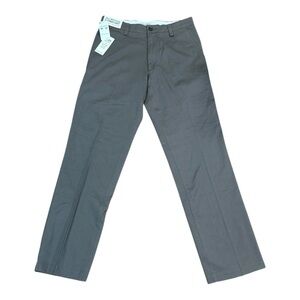 Dockers Easy Khaki Straight Fit Gray Pants Men’s 30x32 NWT